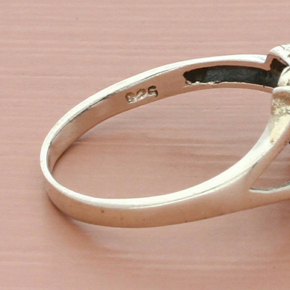 sterling silver trotting horse ring size 7 - Picture 3 of 4